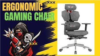 💥❇✅Best Comfortable Ergonomic Gaming Chair with Footrest Big and Tall Game [upl. by Crofton]