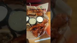 🌶️ 🌶️ 🌶️ WHAT WE ORDER AT CHILIS slaytember Day 4 LETS GO TO CHILIS FOR LUNCH ulovechani chilis [upl. by Ripleigh247]