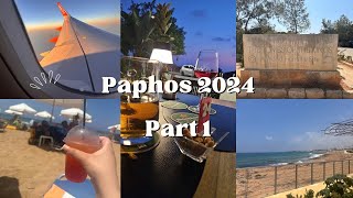 Paphos Cyprus Vlog  July 2024  Part 1 [upl. by Shina]