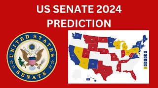 2024 Senate Map Prediction September 2024 [upl. by Bilat327]