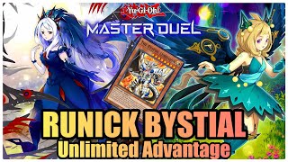 RUNICK BYSTIAL  COUNTER META DECKS in MASTER DUEL [upl. by Doty]