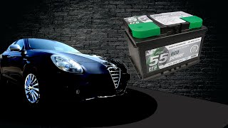 Tutorial sostituzione batteria Alfa Romeo Giulia [upl. by Alcine1]