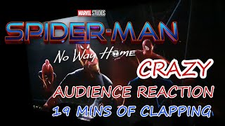 CRAZIEST AUDIENCE REACTION Spider Man NO WAY HOME [upl. by Neicul]