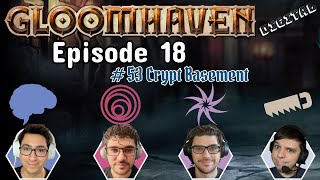 💀 Gloomhaven Episode 18  Crypt Basement 53  DampA Playthrough [upl. by Guilbert]