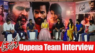 Uppena Movie Team Special Interview  Sukumar  DSP  BuchiBabu  vaishnav tej  GreatAndhra [upl. by Iniffit]