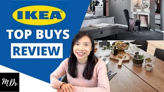 3 Most WORTHIT IKEA Furniture Buys  2021 Review [upl. by Higley833]