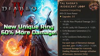 Is the new Tal Rashas Iridescent Loop unique ring worth using  Diablo 4 Guide Explained [upl. by Barr]