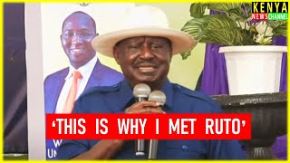 Raila BREAKS SILENCE after meeting Ruto over ODM Cabinet Nomination [upl. by Kulda]