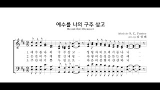 예수를 나의 구주 삼고  소프라노  Beautiful Dreamer  S C Foster  arr by 김성혜 [upl. by Calley434]