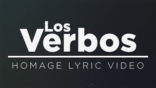 LosPetitFellas · Los Verbos Homage Lyric Video [upl. by Ileyan732]