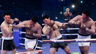 Rocky Marciano vs Muhammad Ali  Rank Dont Matter  Undisputed Boxing Game Online Fight [upl. by Adialeda]