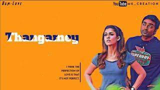 thangamey bgmanirudhnanum rowdy dhan ringtone whatsappstatus mkcreation [upl. by Flight]