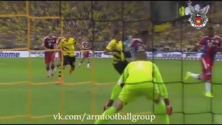 Henrikh Mkhitaryan GOAL Borussia Dortmund vs Bayern Munich [upl. by Wyndham]