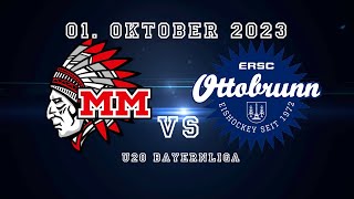 U20 Bayernliga Memmingen vs ERSCO 01102023 [upl. by Lenette985]