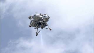 Morpheus Makes Free Flight at Kennedy Space Center [upl. by Suitangi846]