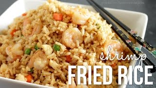 How to Make Shrimp Fried Rice Chinese Fried Rice Recipe [upl. by Callie]