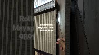 Installing Zebra Roller Shades in Delhi [upl. by Mallissa]