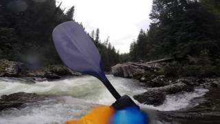 Skookumchuck Creek Kayaking [upl. by Gerrard]