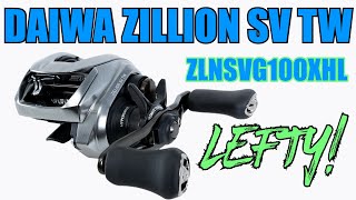 Daiwa ZLNSVG100XHL 2021 Zillion SV TW Baitcasting Reel Review  JampH Tackle [upl. by Hardy]