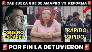 HOY DOMINGO CAE JUEZA QUE SE AMPARO VS REFORMA JUDICIAL ¡SIN DERECHO A FIANZA JUEZA NANCY [upl. by Adnilreb]