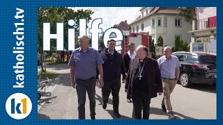 Hochwasser Bischof in Schrobenhausen [upl. by Ahsinit]