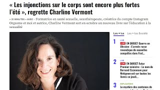 « Les injonctions sur le corps sont encore plus fortes l’été » regrette Charline Vermont [upl. by Aicetel597]