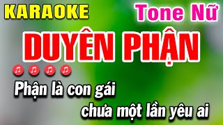 Duyên Phận Karaoke Nhạc Sống Tone Nữ  Beat Huỳnh Lê [upl. by O'Donnell]