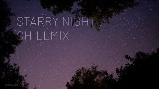 starry night chillmix lofi real moving night sky [upl. by Nylecsoj]