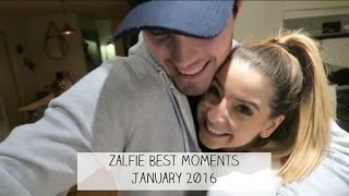 Zalfie Best Moments  JANUARY 2016 [upl. by Noryahs]