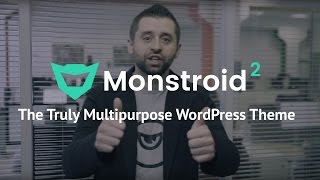 Monstroid2  All in One the Truly Multipurpose WordPress Theme [upl. by Eanyl914]