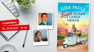 weltbildliest  Lesung und Gespräch mit Gisa Pauly [upl. by Colp]