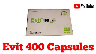 Evit 400 Capsules Full Details in Bangla Review [upl. by Enirehs116]