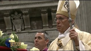 La Guadalupana en la Basílica de San Pedro Hermosa versión con el Papa Francisco [upl. by Aynnat]