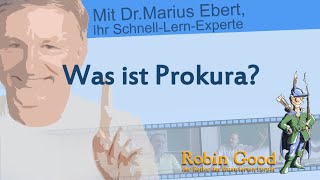 Was ist Prokura [upl. by Eiramanin]