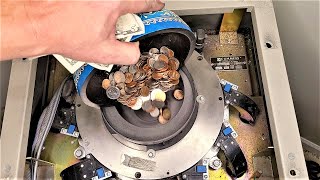 Counting 25 Gallons of Coins at 10000 Coins per min  The Amazing Jetsort Coin Sorter How it Works [upl. by Marieann]