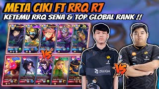 Meta Ciki Bersama R7 Ketemu RRQ Sena amp Top Global Rank [upl. by Sitof]