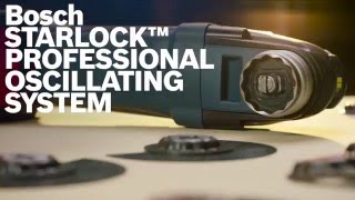 Bosch Starlock™ Professional Oscillating System [upl. by Pagas]