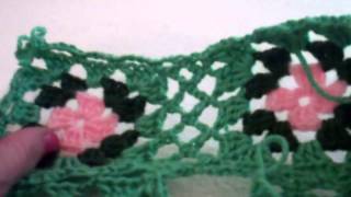 Crochet  Joining Corners of Granny Squares amp Other Motifs [upl. by Leiva]