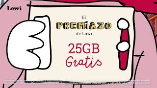 25GB GRATIS solo por ser de Lowi [upl. by Dnomyaw]