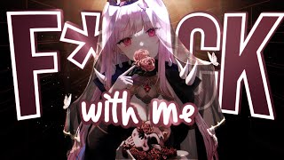 Nightcore  Fck With Me Lyrics  RIELL [upl. by Clay]