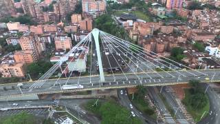 Drone Phantom  Glorieta de Envigado Medellin Colombia [upl. by Nnanaej228]