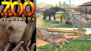 Zoo Simulator  First Look Begin Gameplay  Indie Zoo Game  PC Steam 4K [upl. by Atival]