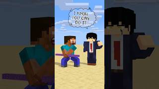 HELP Herobrine To Power Up And Throw A Stick friendship shorts trending anime [upl. by Amled]