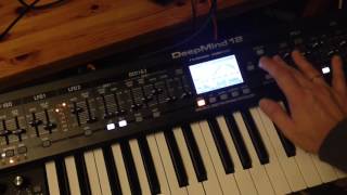 Behringer Deepmind 12 Some Sounds [upl. by Weig]