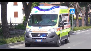 Ambulanza Volontari Alpini Sale Marasino in sirena [upl. by Hindorff]