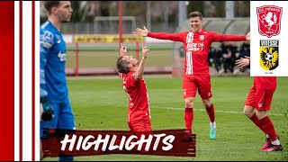 WANT als BRAMA SCOORT  FC Twente  Vitesse 26042023  Highlights [upl. by Sihunn209]