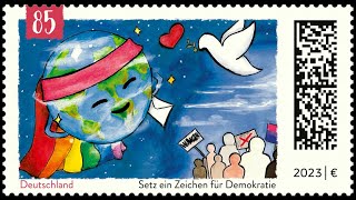 Briefmarken Neuausgaben der Deutschen Post für Juni 2023 [upl. by Chita]