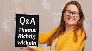 Richtig wickeln mit ManufakturWindeln  QampA mit Stephanie  WindelManufaktur [upl. by Akselav367]