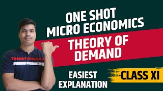 Theory of demand One shot  Micro economics  complete Revision amp All Diagrams Simplest explanation [upl. by Marne]