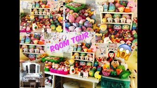 HUGE SQUISHY ROOM TOUR SQUISHYS HEAVAN VANITY AND SLIME TOUR [upl. by Amar342]